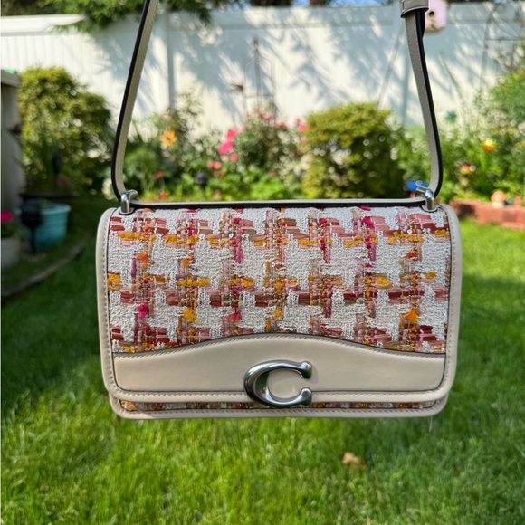Coach Handbags - Coach Tweed Bandit Shoulder Bag CP153